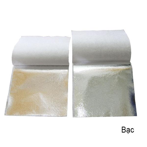 Set 500 lá dát bạc trang trí phào chỉ