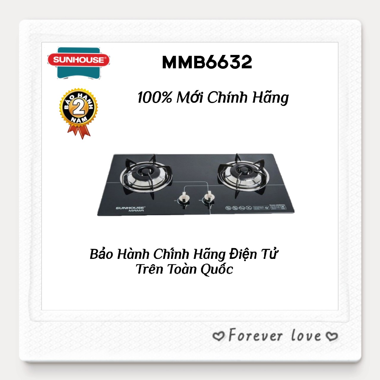 Bếp Gas Âm Cao Cấp SUNHOUSE MAMA MMB6632