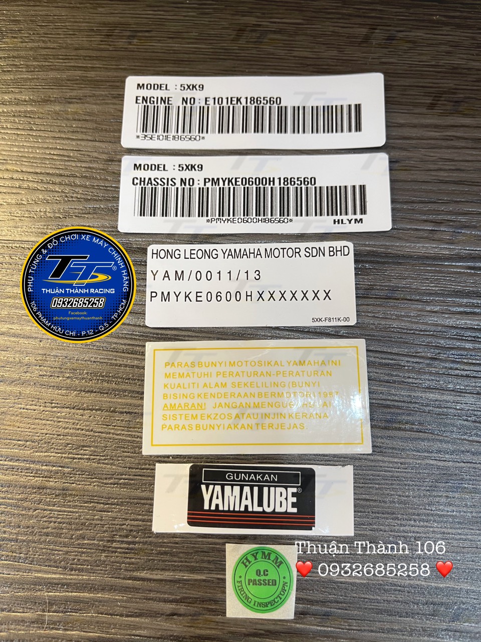 Tem sườn Yaz 6 miếng - YAZ125
