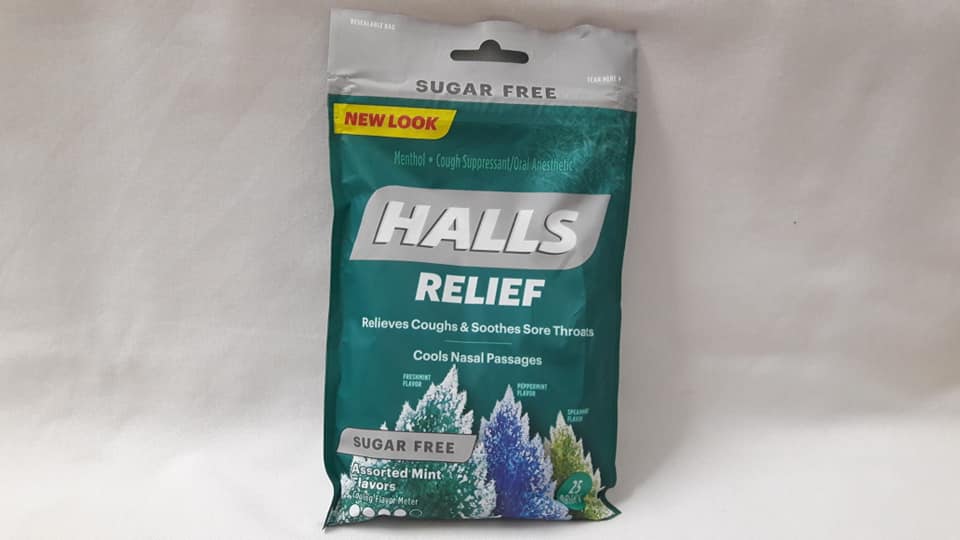 [HCM]Kẹo Ngậm Halls Sugar Free Assorted Mint - Mỹ (25 Viên)