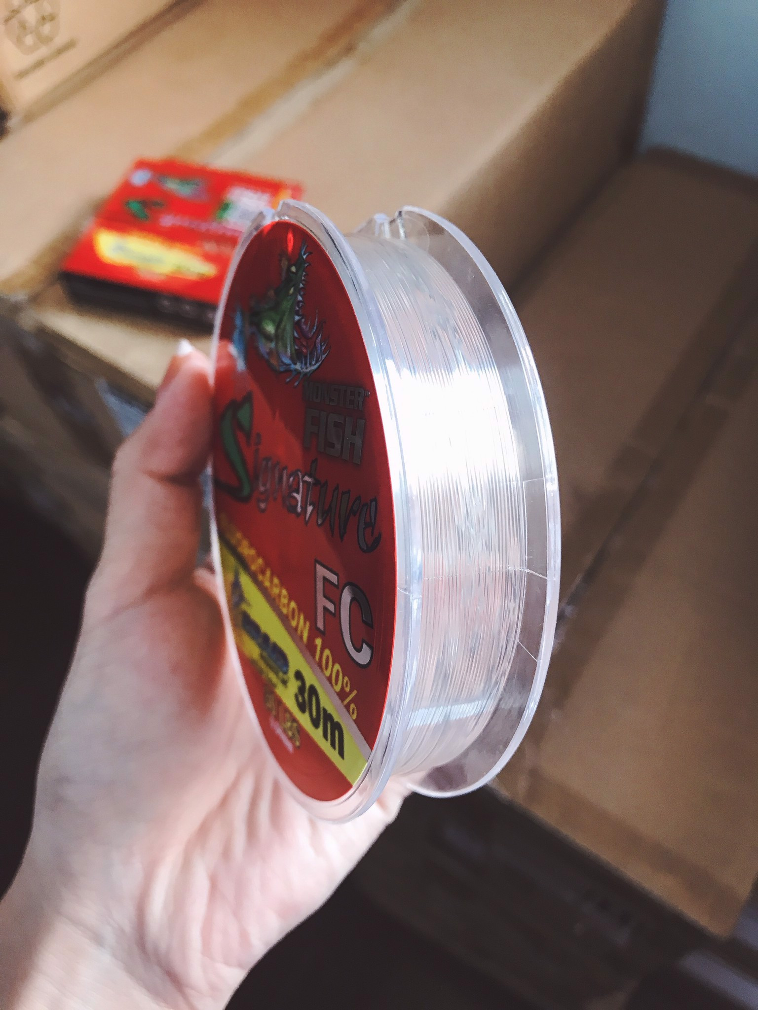 DÂY LÀM LEADER CÂU CÁ FLUOROCARBON BRAID SIGNATURE
