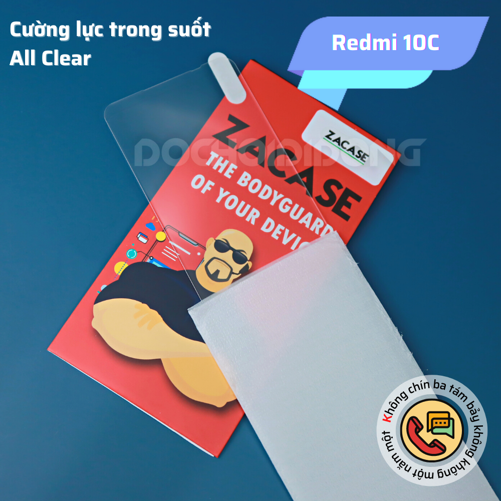 Miếng dán cường lực Xiaomi Redmi 10C Zacase