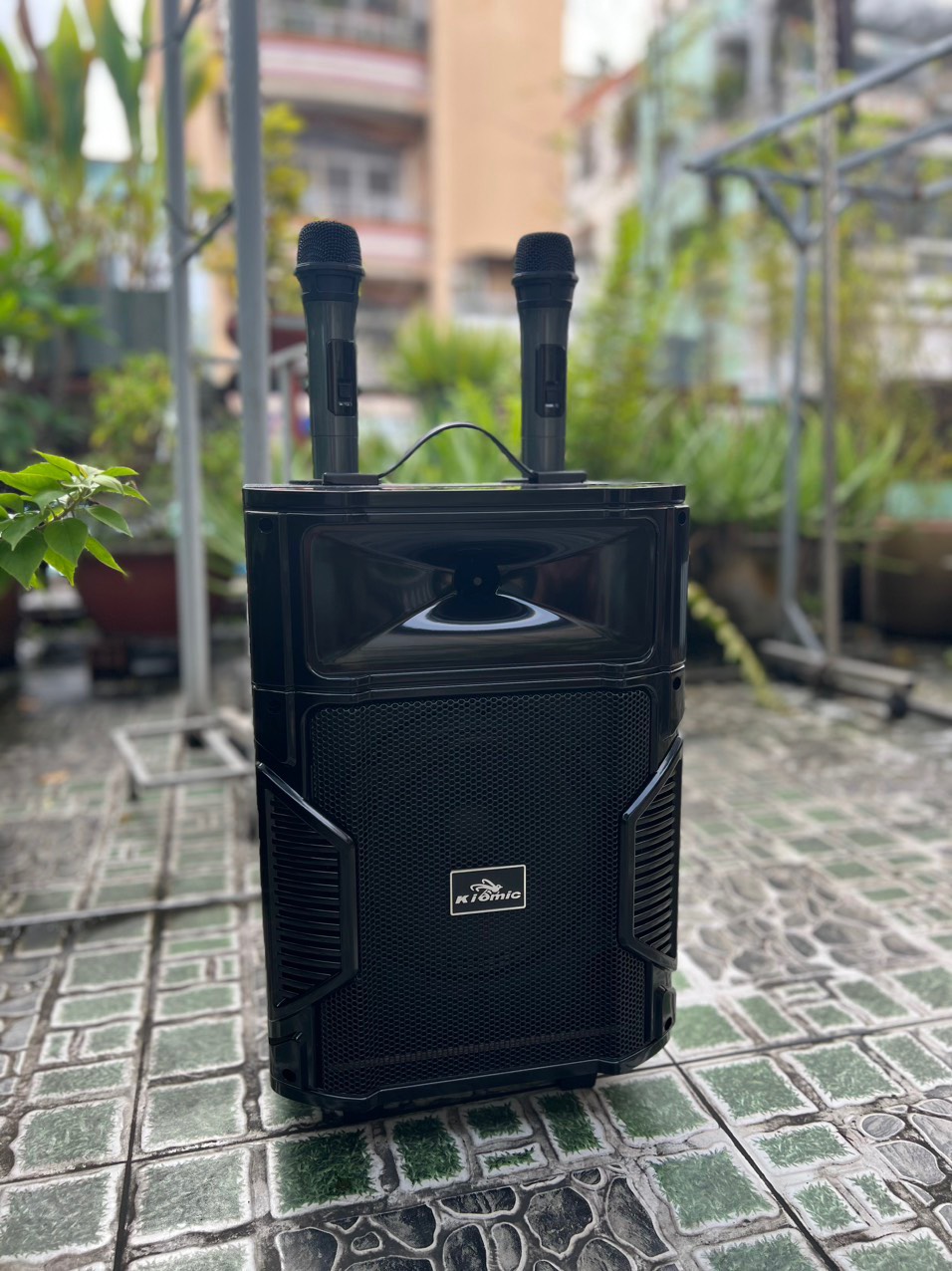 Loa karaoke giá rẻ 2 mic, loa kẹo kéo loa hát karaoke gia đình loa karaoke hát hay công suất lớn tặng kèm 2 mic không dây hát cực hay giá rẻ
