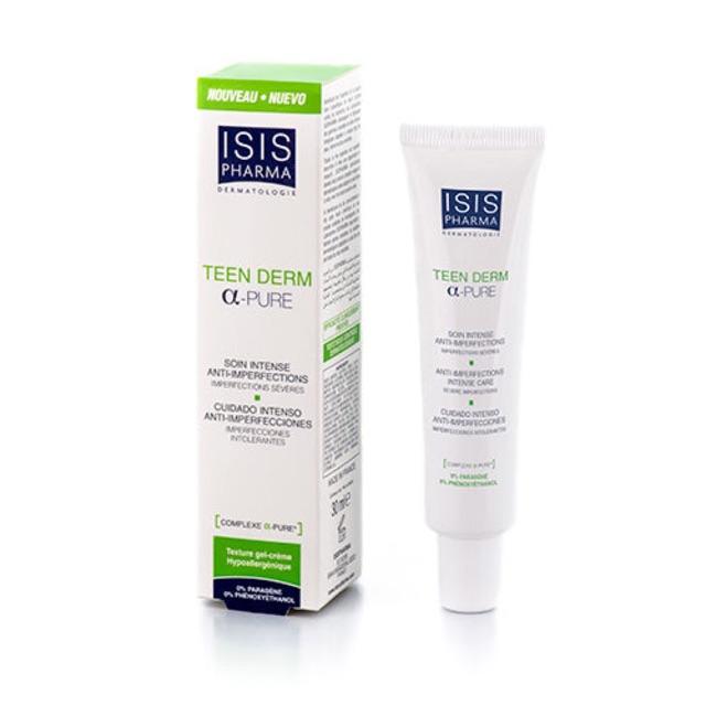 KEM HỖ TRỢ TRỊ MỤN TRỨNG CÁ.TEEN DERM ALPHA PURE 30ML.( THAY THẾ TEENDERM K 30ML)