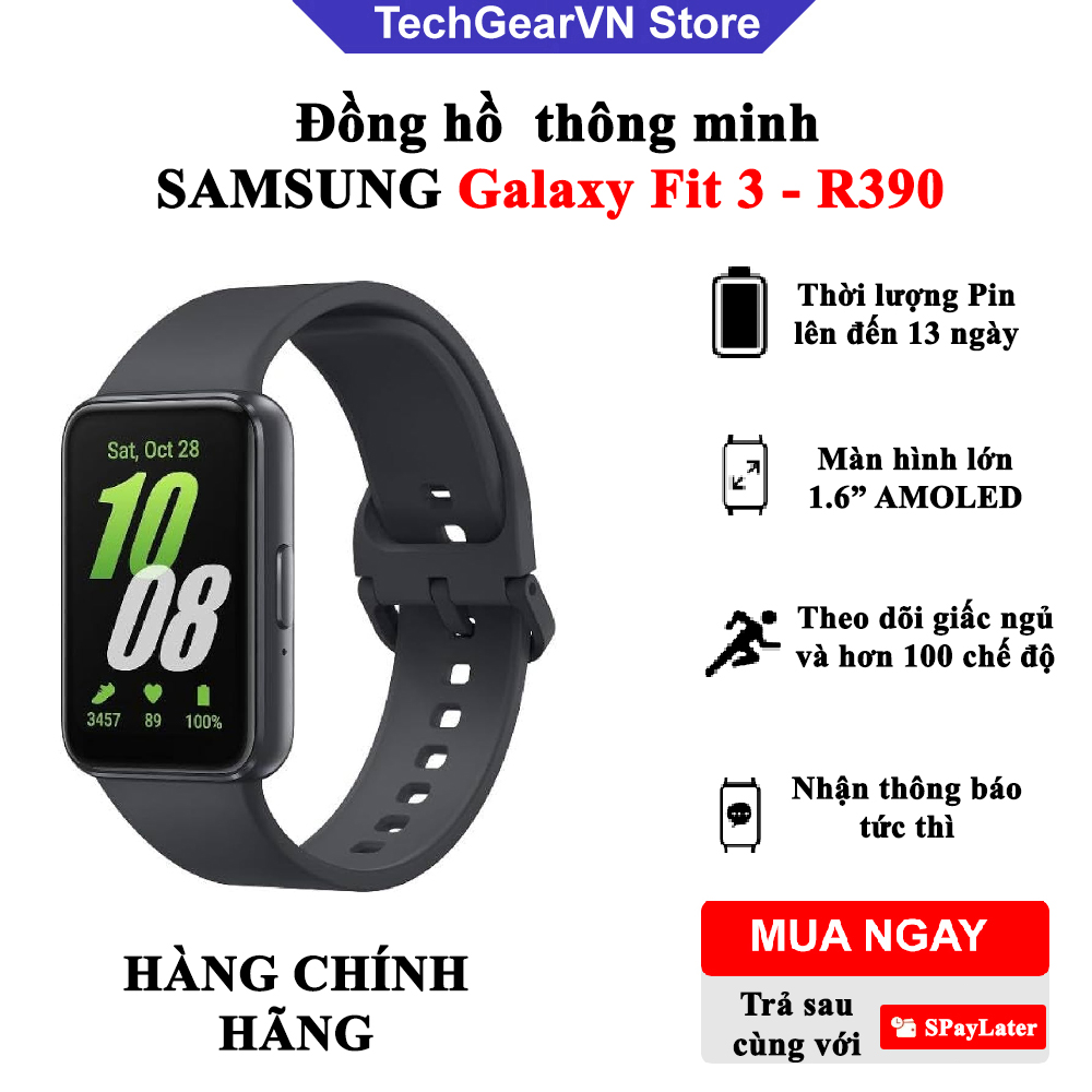 Đồng hồ thông mình Samsung Galaxy Fit 3