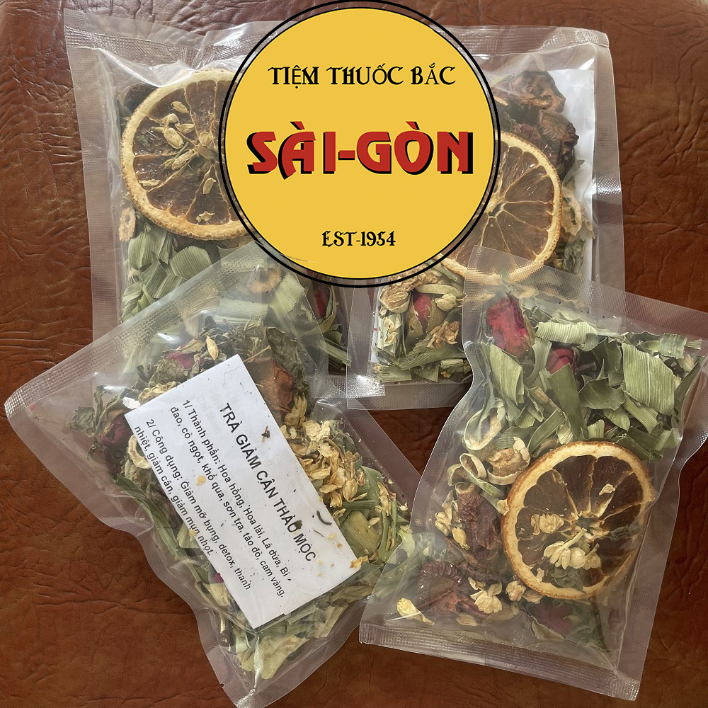 Trà Giảm Cân Thảo Mộc Gói Nấu 2-3 lít nước ( Giảm Cân, Đẹp Da, Ngủ Ngon)