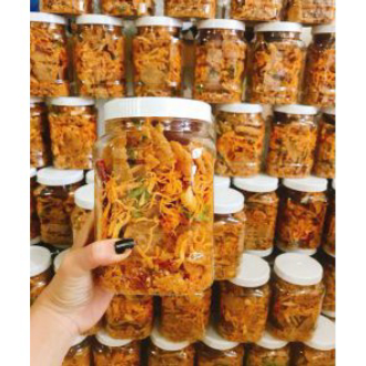 [HCM]HŨ 500GR CƠM CHÁY LẮC KHÔ GÀ LOẠI I