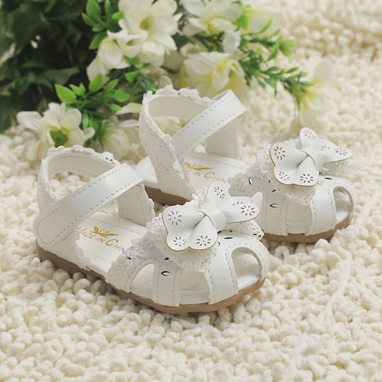 Dép sandal cho bé gái 1-2 -3 tuổi phiên bản Hàn Quốc đế bám chống mài mòn