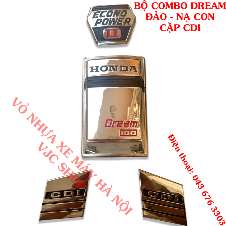 Cụm đèn chiếu hậu xe Honda Dream