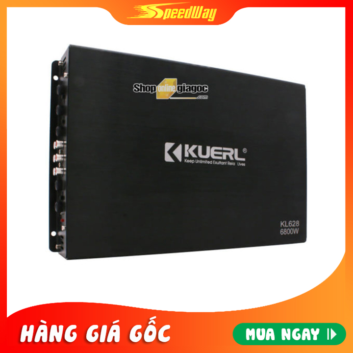 Bộ Khuếch Đại Âm Thanh Ô Tô 4 Kênh Kuerl 6800W KL628