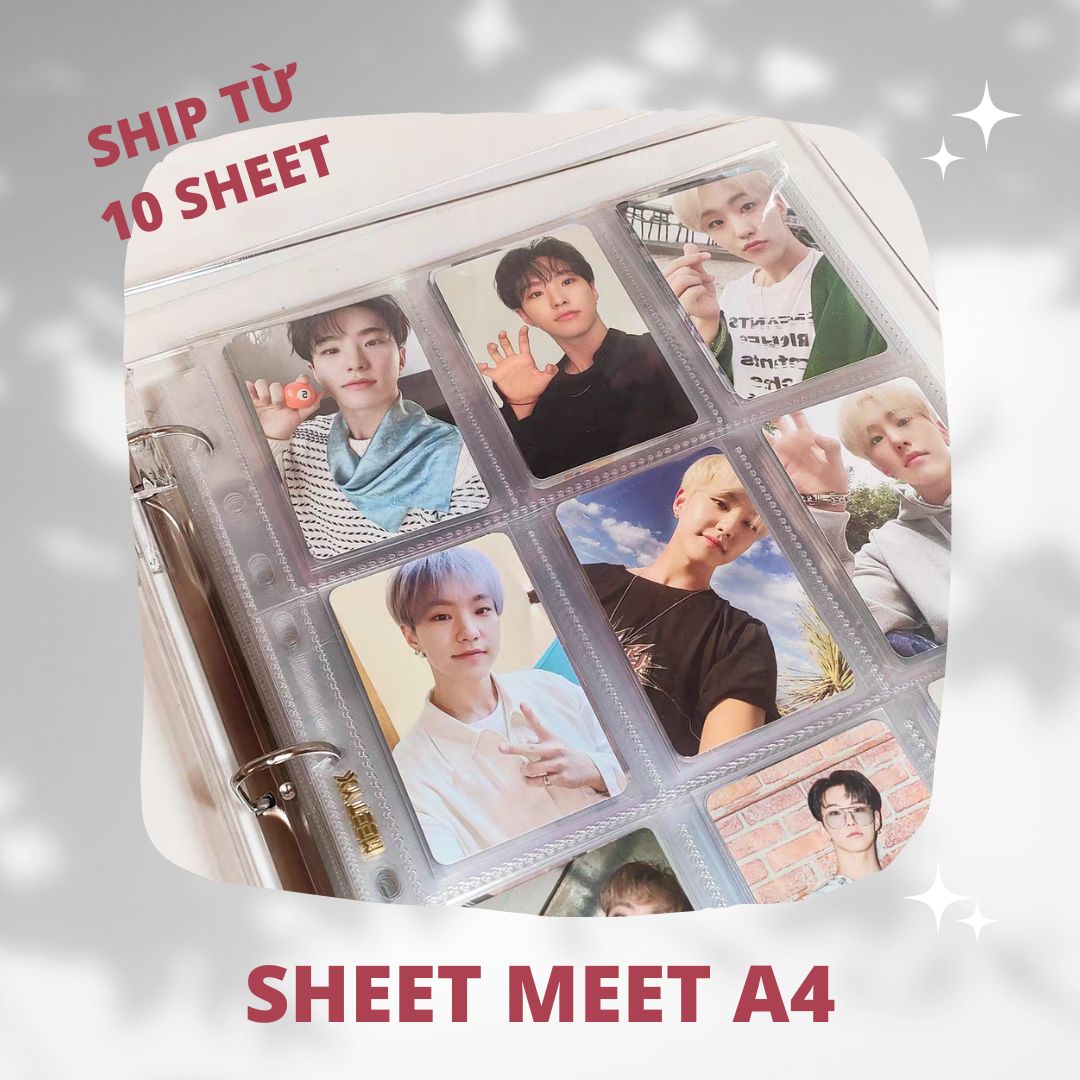 Sheet MEET A4 for Binder A4