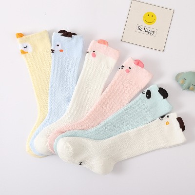 Tất lưới hè - thu cao cổ chống muỗi cho bé (0-3 tuổi)