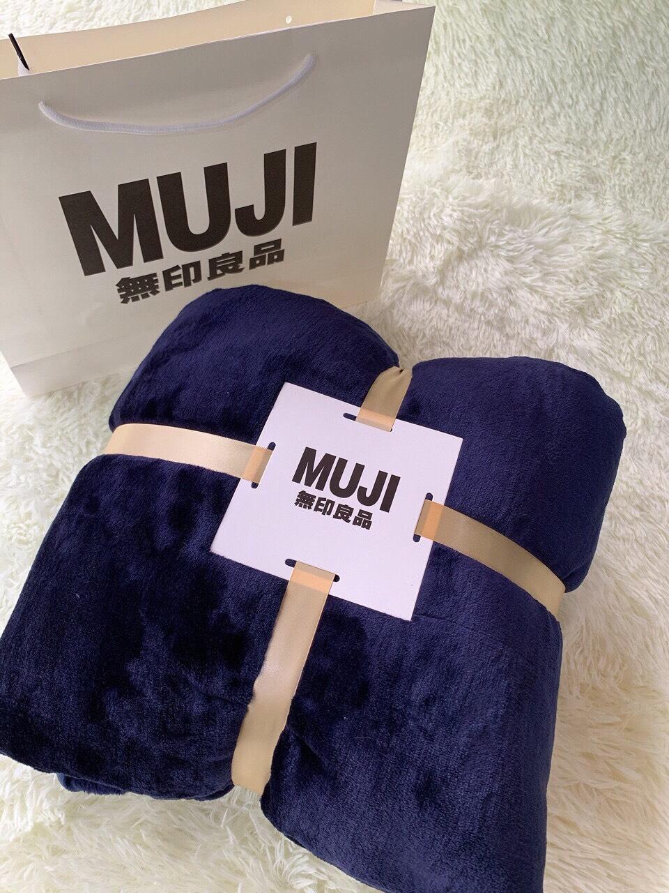 [HCM]Chăn lông thỏ Muji BLANKET siêu mềm mịn 2m x 2m3 chăn lông zara chăn lông cừu chăn lông tuyết chăn thu đông