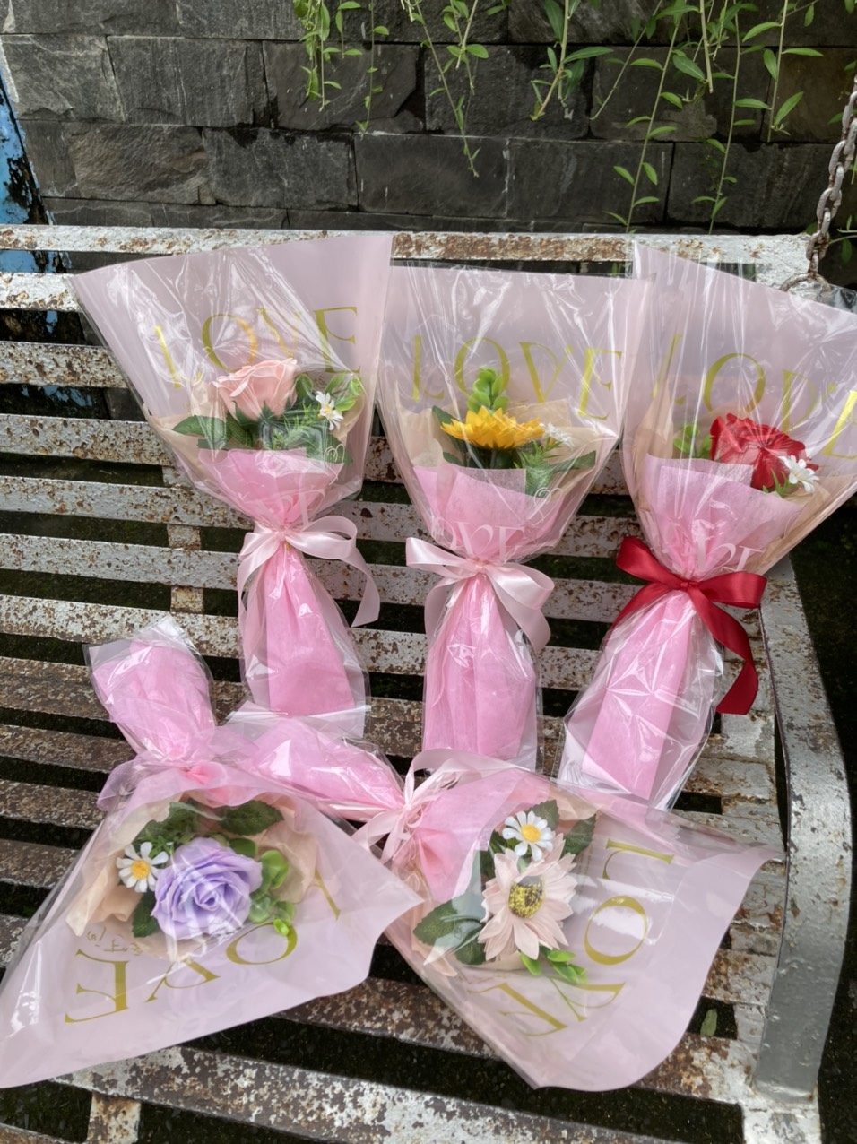 Sỉ 10 Bó Hoa Sáp 1 Bông Mẫu 1