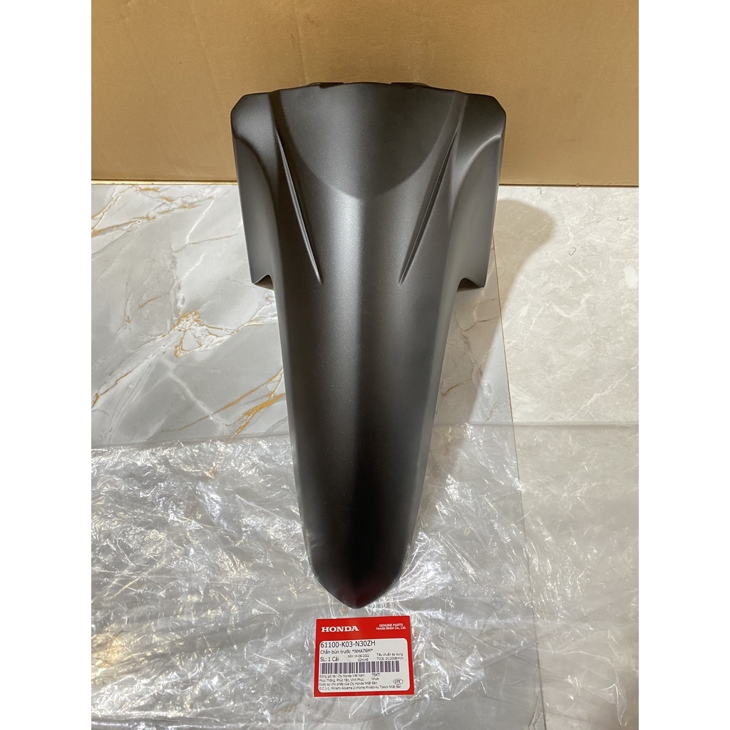 Chắn bùn trước wave rsx 110 2016-2019 màu đen mờ