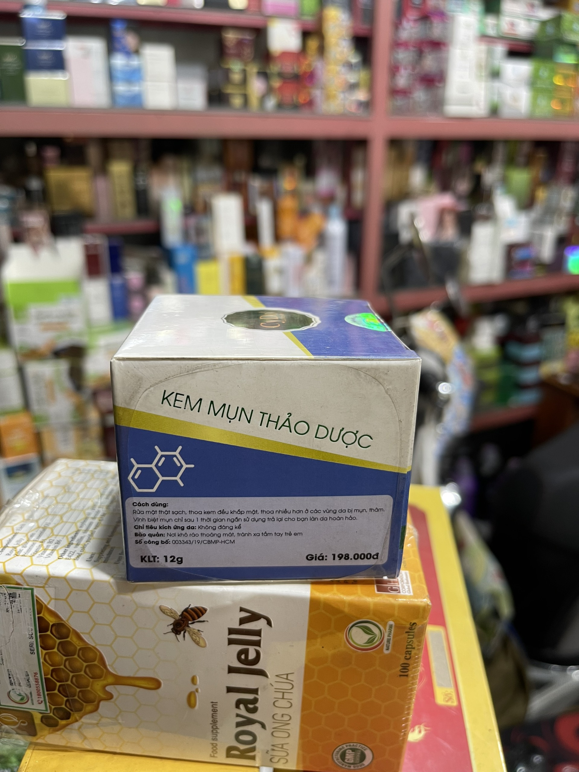 Kem mụn thảo dược CyDo 12g