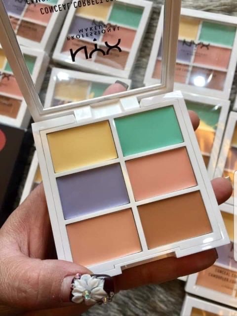 Bảng che khuyết điểm, triệt sắc NYX correcting concealer