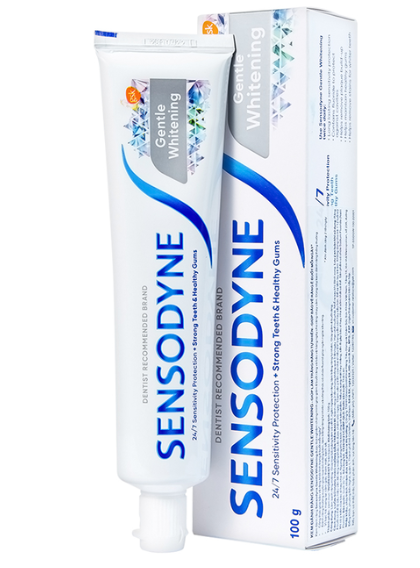 [Ảnh thật] Kem Đánh Răng Sensodyne 100g - Gentle Whitening Thái Lan