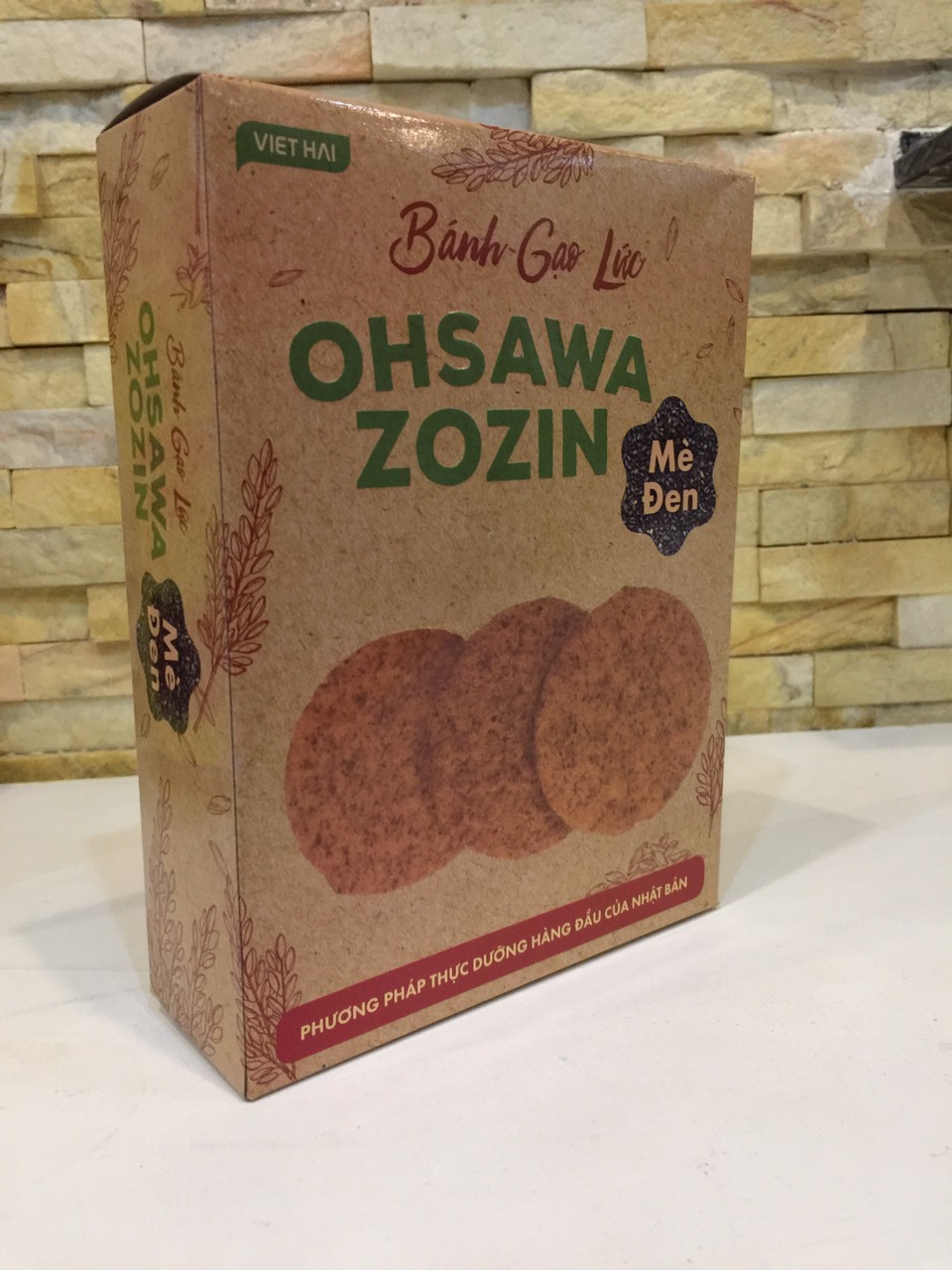 BÁNH GẠO LỨT MÈ ĐEN DƯỠNG SINH OHSAWA