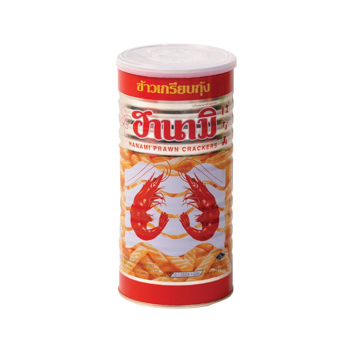 Snack Tôm Lon HANAMI Thái Lan 110g Đủ 4 Vị (Cay | Truyền Thống | Rong Biển | Tomyum)