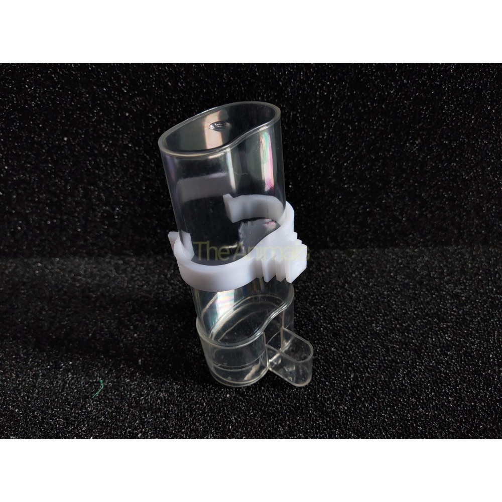 Cóng nước treo lồng tự động mica cho chim các loại chim