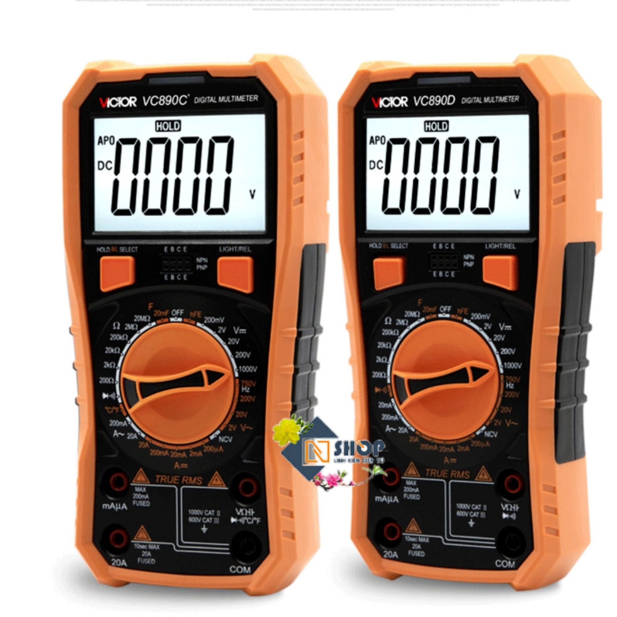 Đồng hồ đo điện vạn năng Victor VC890C