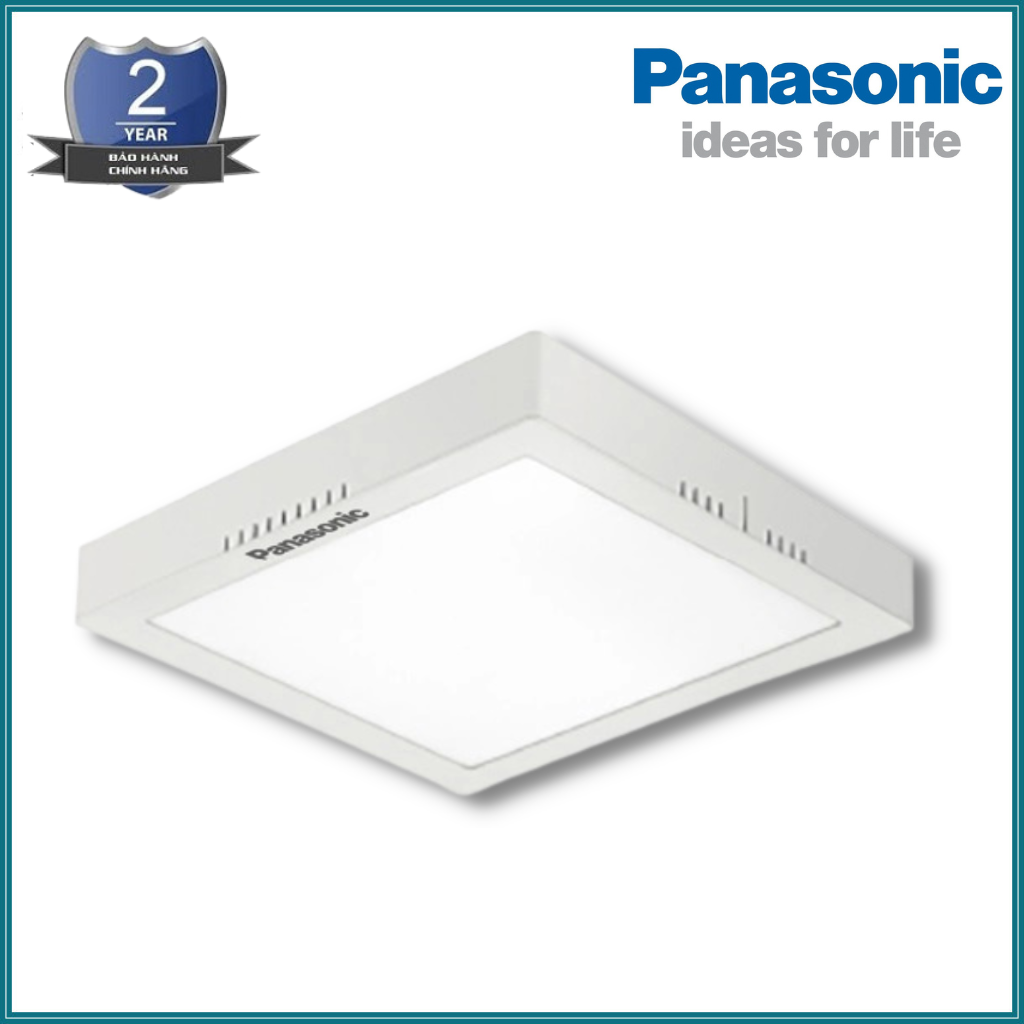 Đèn led ốp trần nổi kiểu vuông panasonic 6w-12w-18w-24w downlight outbow