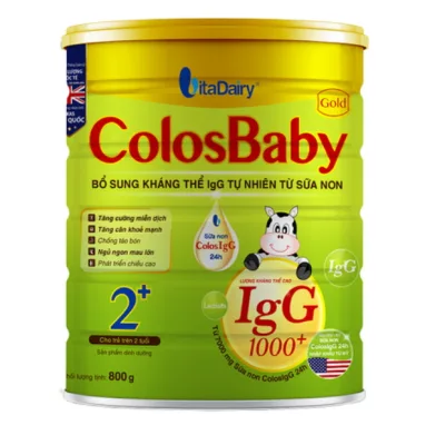 Sữa Non ColosBaby Gold Số 2+ 800g - IgG 1000+ (COLOS BABY - COLOSBABY - Colos baby)