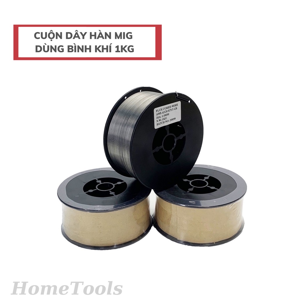 Cuộn dây hàn MIG 1kg dùng bình khí loại 0.8mm