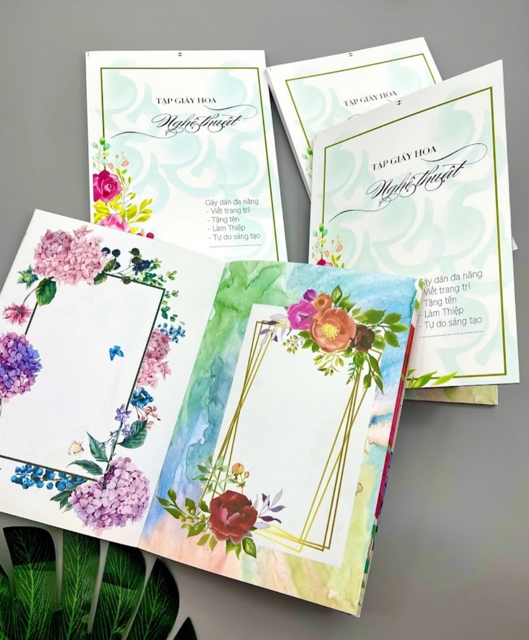 [HCM]SỔ NOTE GIẤY HOA A5 - 200 trang