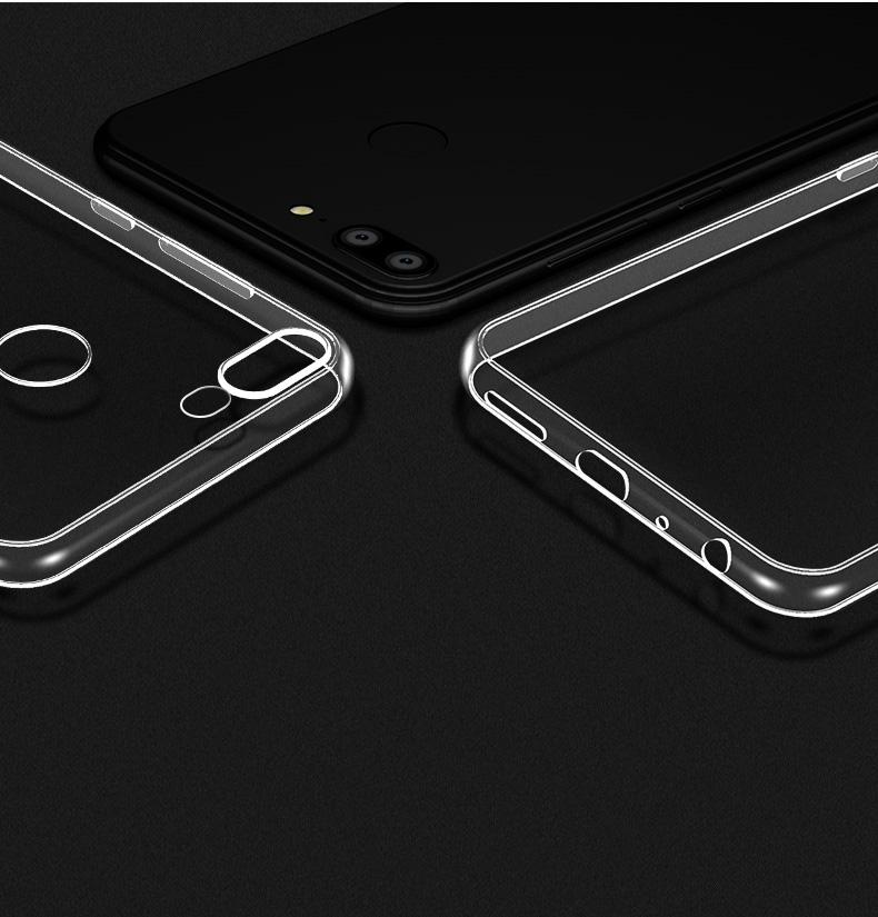 Ốp lưng silicon trắng trong Xiaomi Redmi 5A