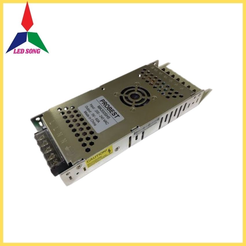 Nguồn Tổ Ong 5v 60a Mỏng Led Song