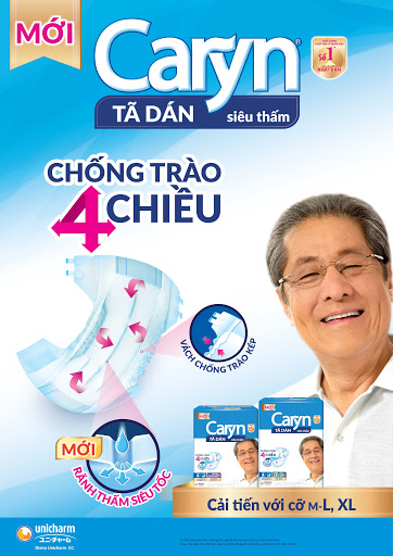 Tã Dán Siêu Thấm Caryn Gói M20