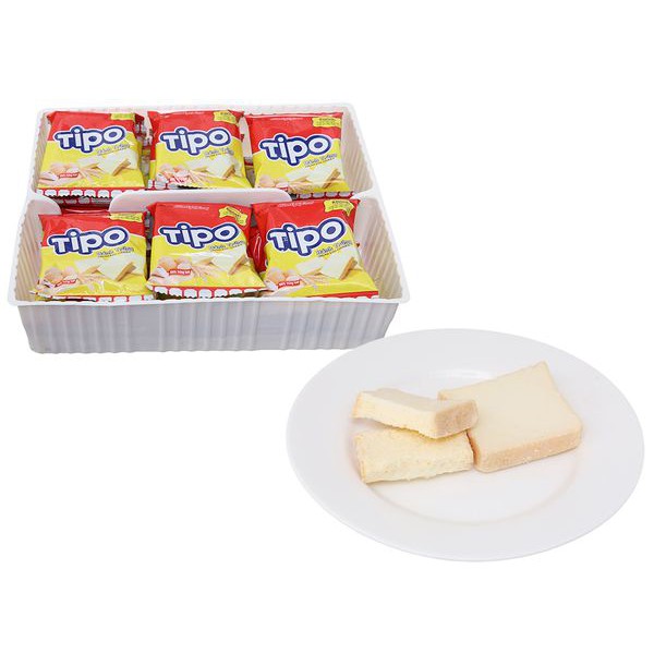 Bánh trứng Tipo-Hữu Nghị - gói (220g/22 gói)