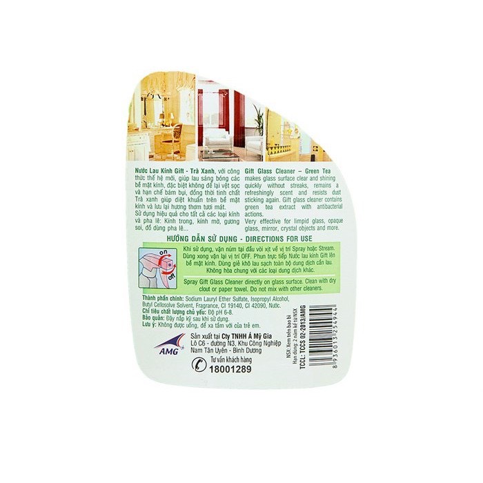 Nước lau đa năng Cif dạng chai Xịt 520ml