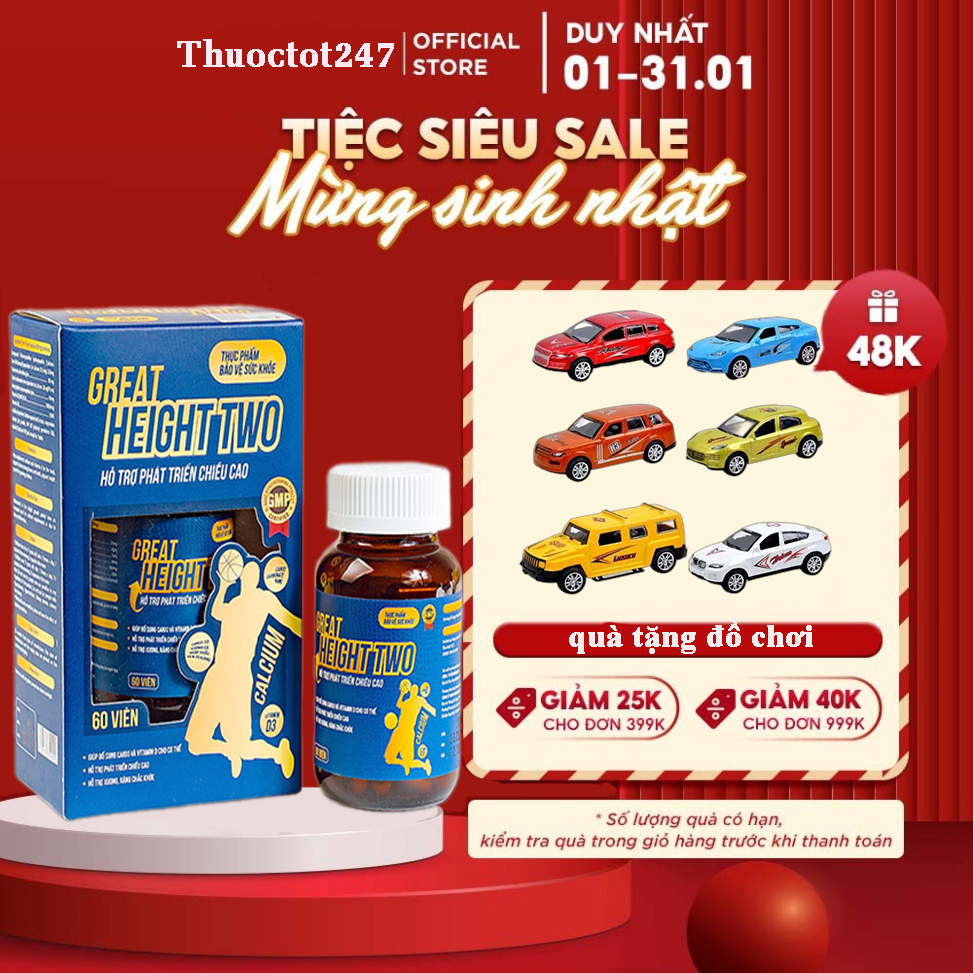 ✅ mẫu 3 tem great height 👍 ❤️- great height giúp tăng trưởng chiều cao cho trẻ