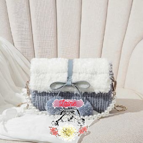 Set túi tự đan POm PoM nhiều màu đơn giản dễ làm (có hướng dẫn)