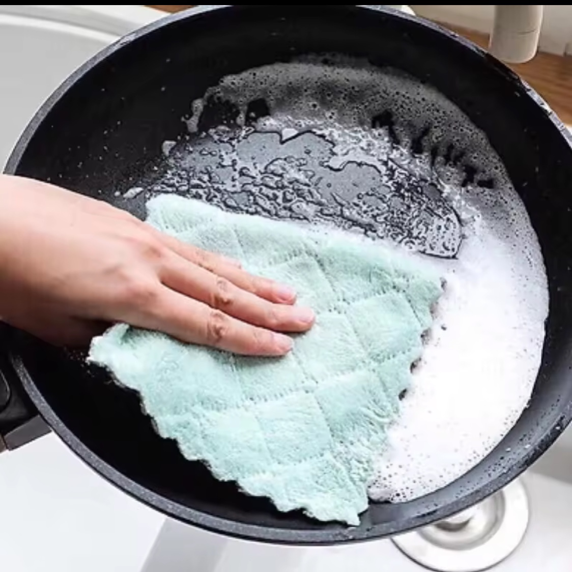 Combo 10 Khăn lau bếp 2 mặt siêu thấm hút, siêu mềm
