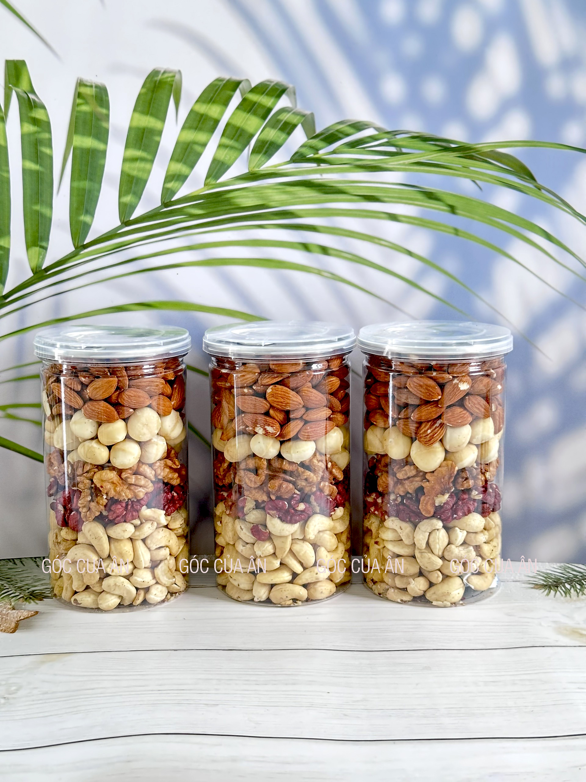Hạt Dinh Dưỡng Mix 5 Loại Hạt (macca, óc chó đỏ, óc chó vàng, hạt điều, hạnh nhân)