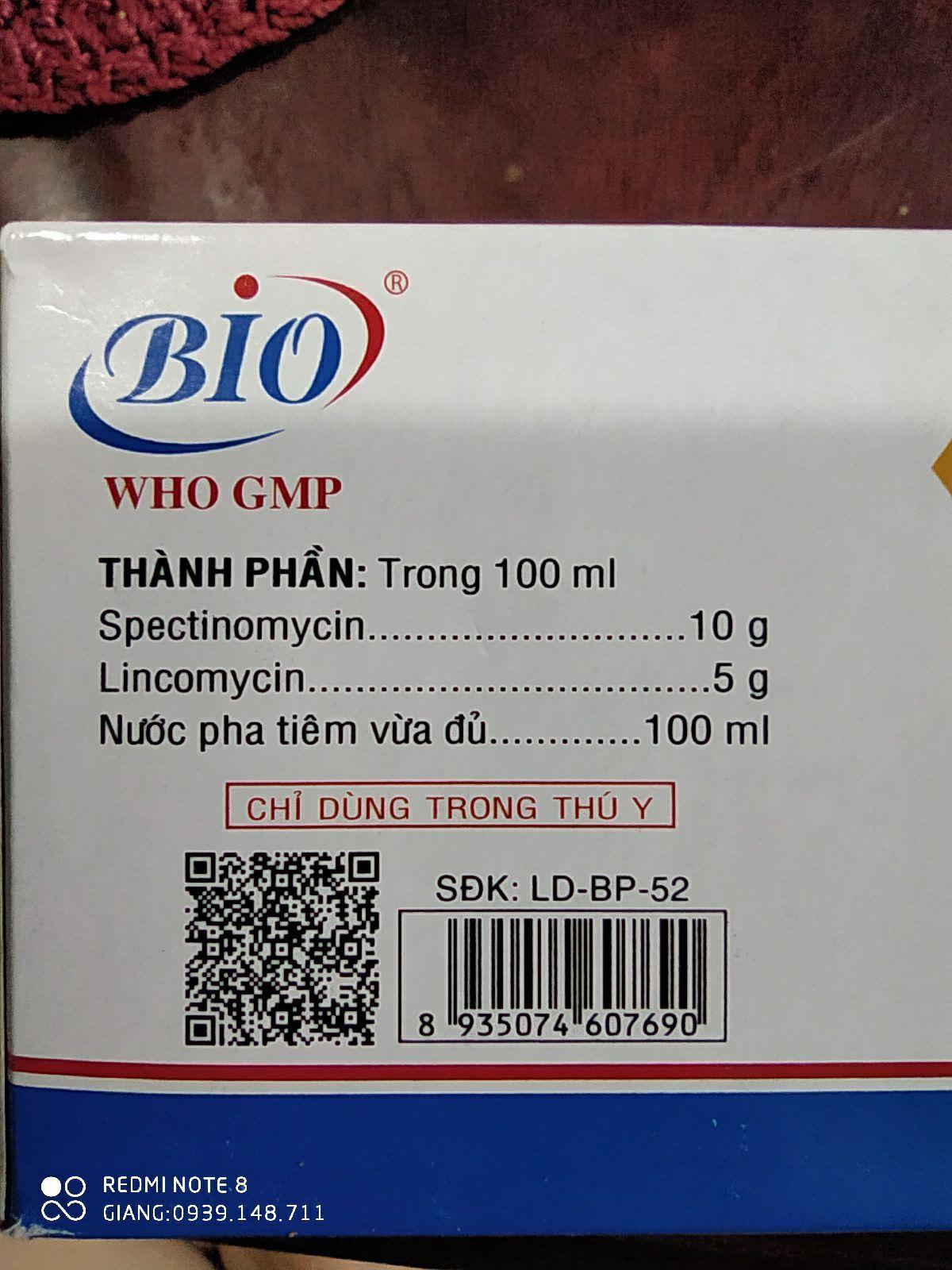 2 CHAI BIO LINCO - S CHAI 20ML