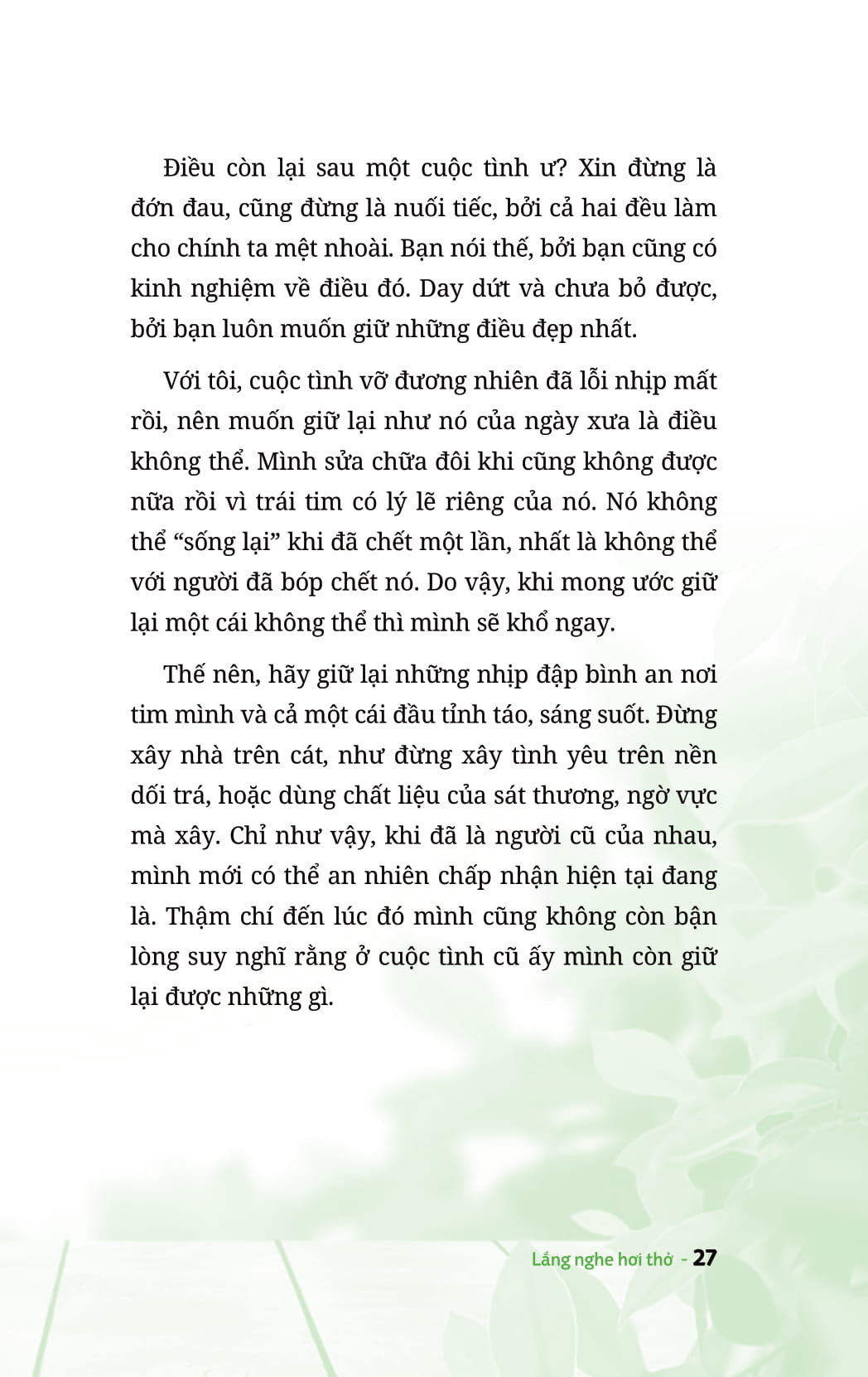Fahasa - Lắng Nghe Hơi Thở