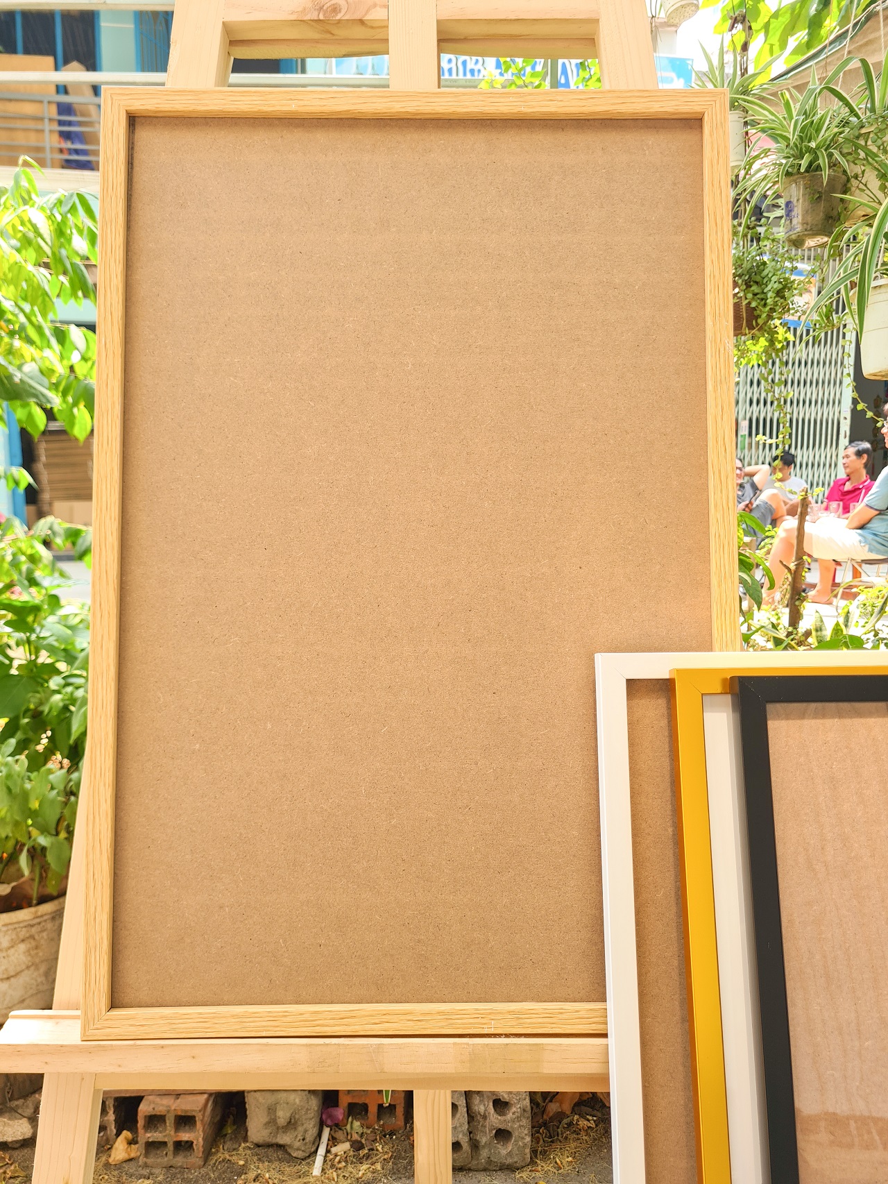 Khung ảnh - khung bằng khen composite, 40x60cm mặt mica treo tường để bàn tường vip