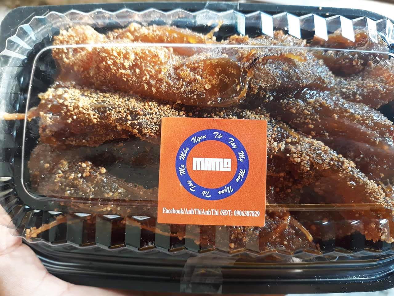 Hộp 500gr Me rim muối ớt nguyên trái không hột thơm ngon hấp dẫn - Food by Mama