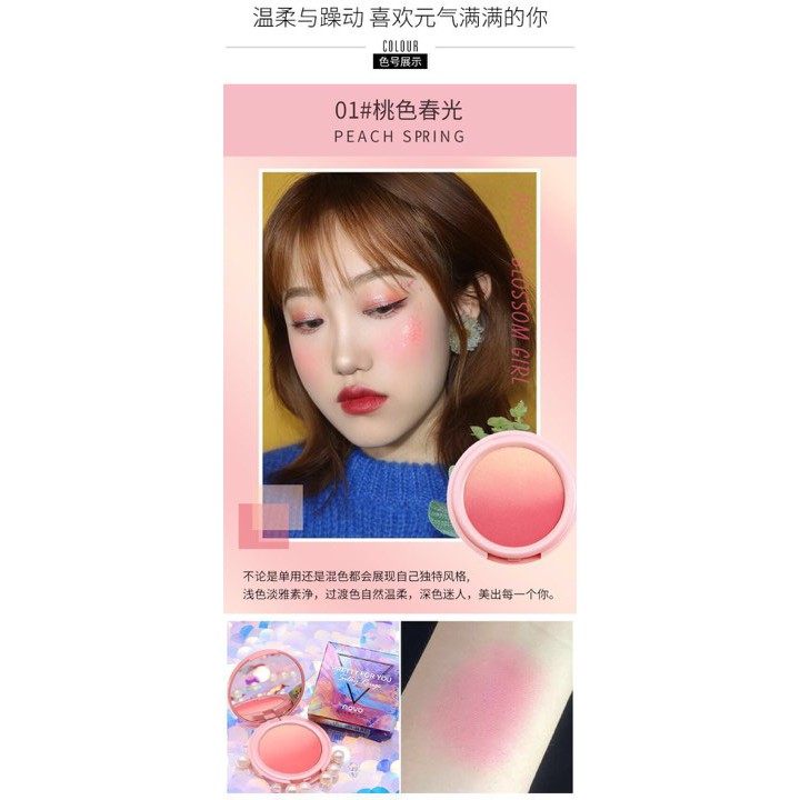 Phấn má hồng Novo Makeup Lolipop Blush