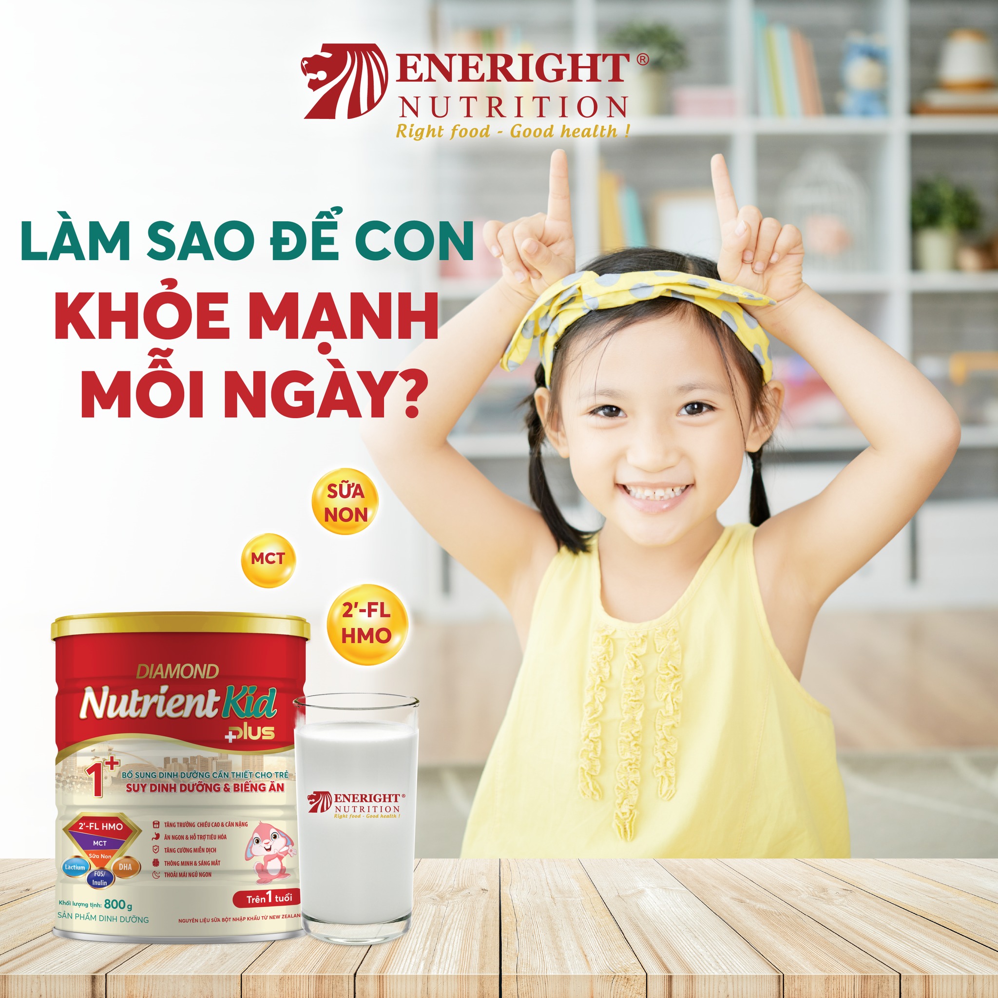 Sữa Nutrient Kid 1 +