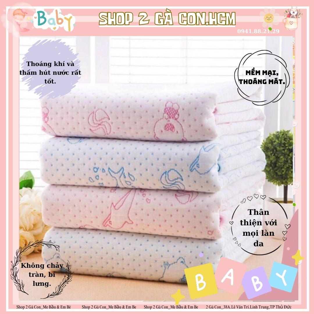 Lót vải chống thấm cho bé