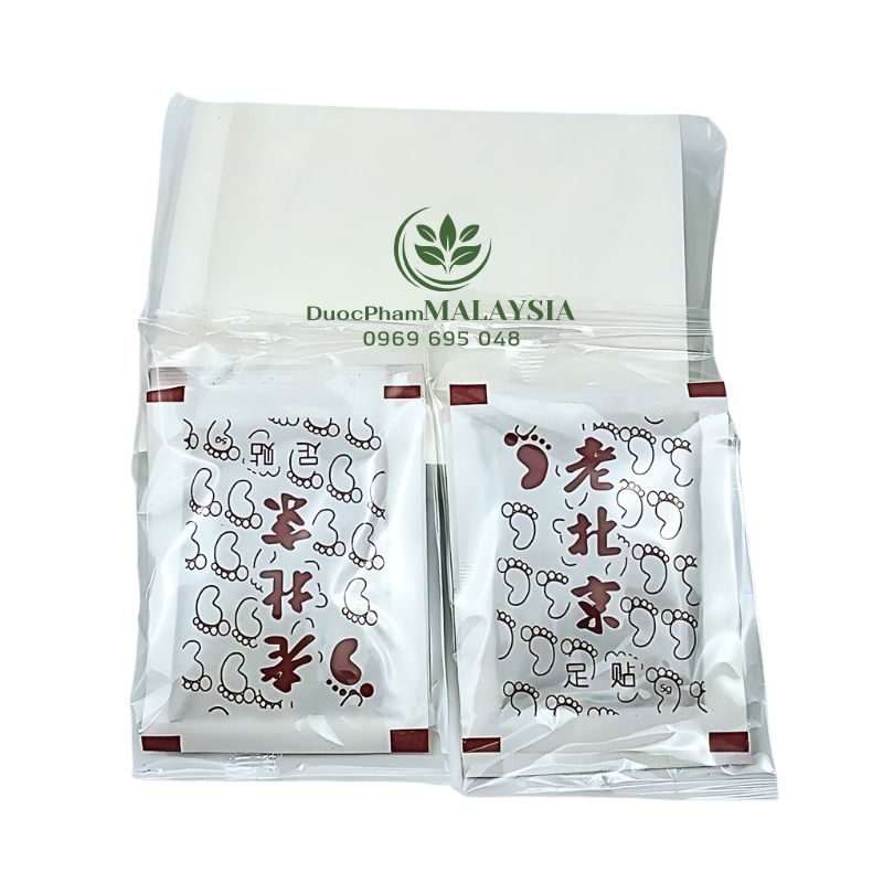 MIẾNG DÁN THẢI Đ.ỘC BÀN CHÂN - HỘP 50 MIẾNG (KHÔNG BÁN LẺ)