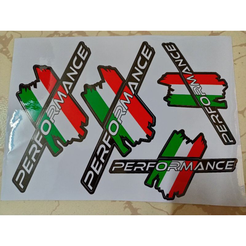 Bộ tem dán xe Performance New hàng nhập Thái Lan