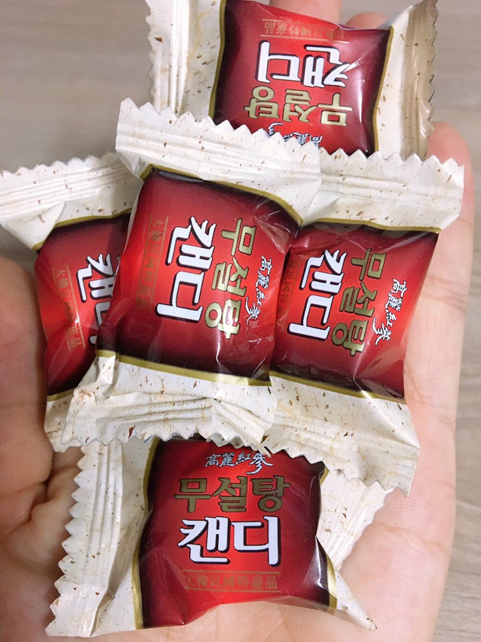 [HCM]KẸO HỒNG SÂM KHÔNG ĐƯỜNG 500G