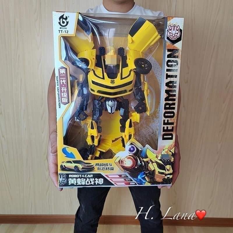 Đồ chơi robot biến hình bumblebee optimus prime dành cho bé